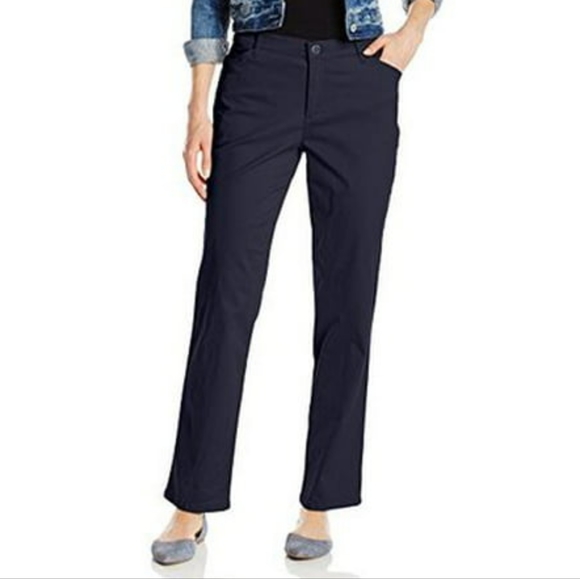 Lee Denim - Lee Women's straight leg pant-18 short